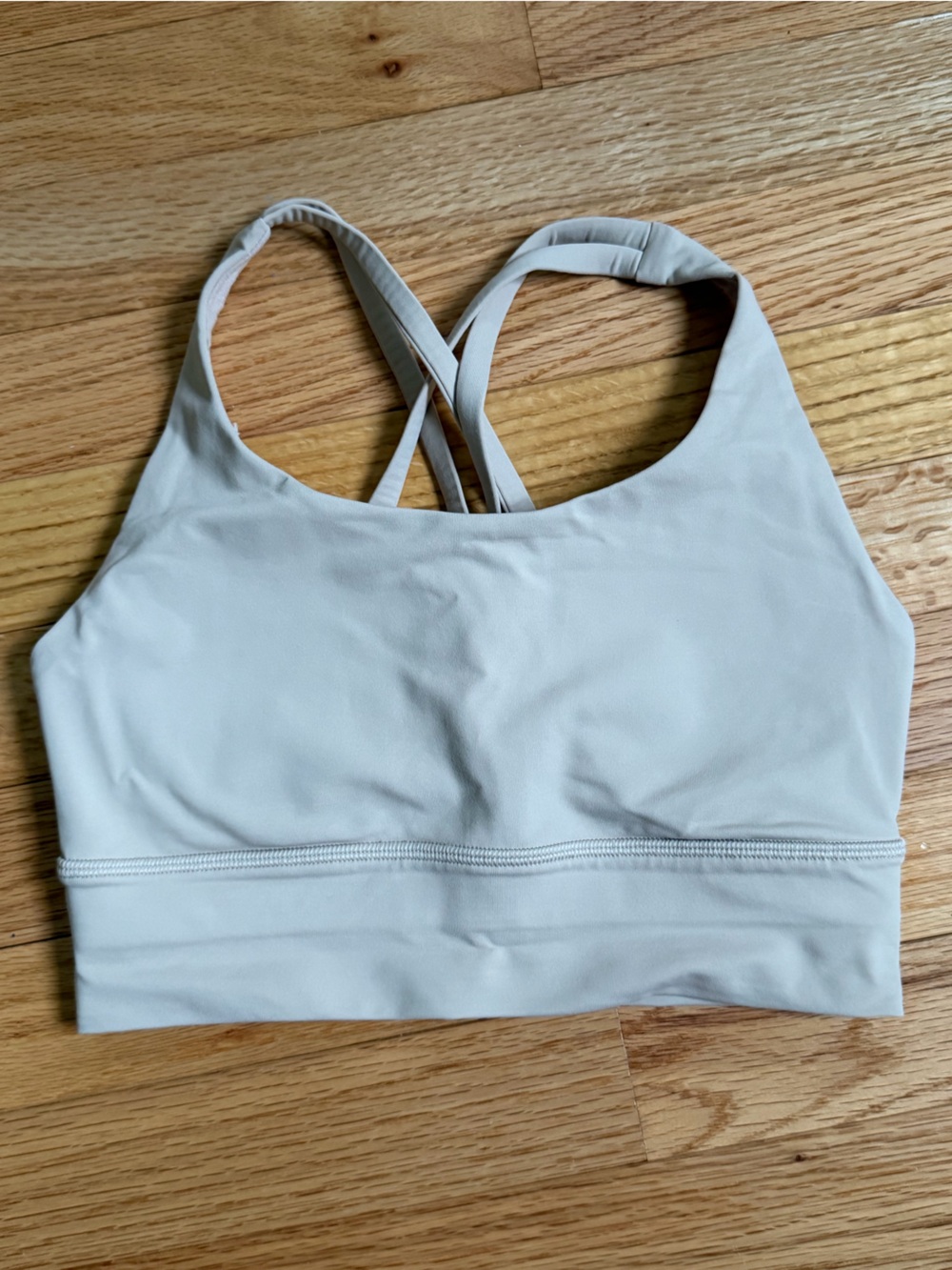 Lululemon Longline Energy Bra - Cafe au Lait